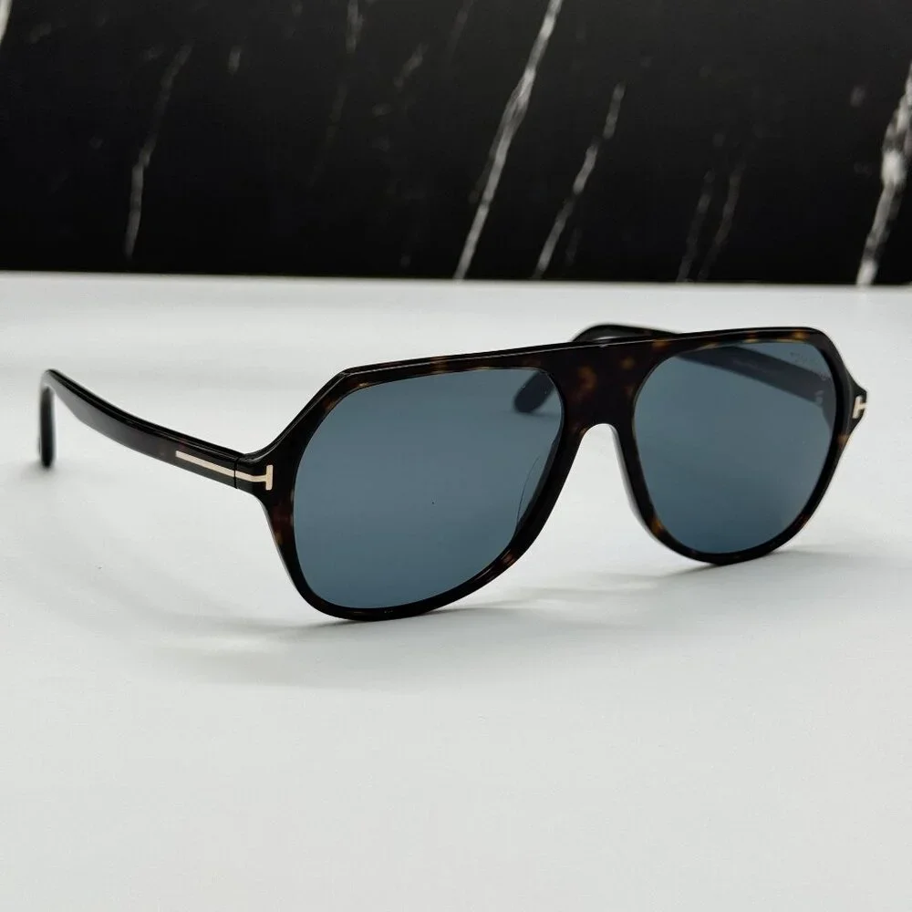 NEW TOM FORD HAYES TF934 52V HAVANA MEN SUNGLASSES TOM FORD FT0934 52V